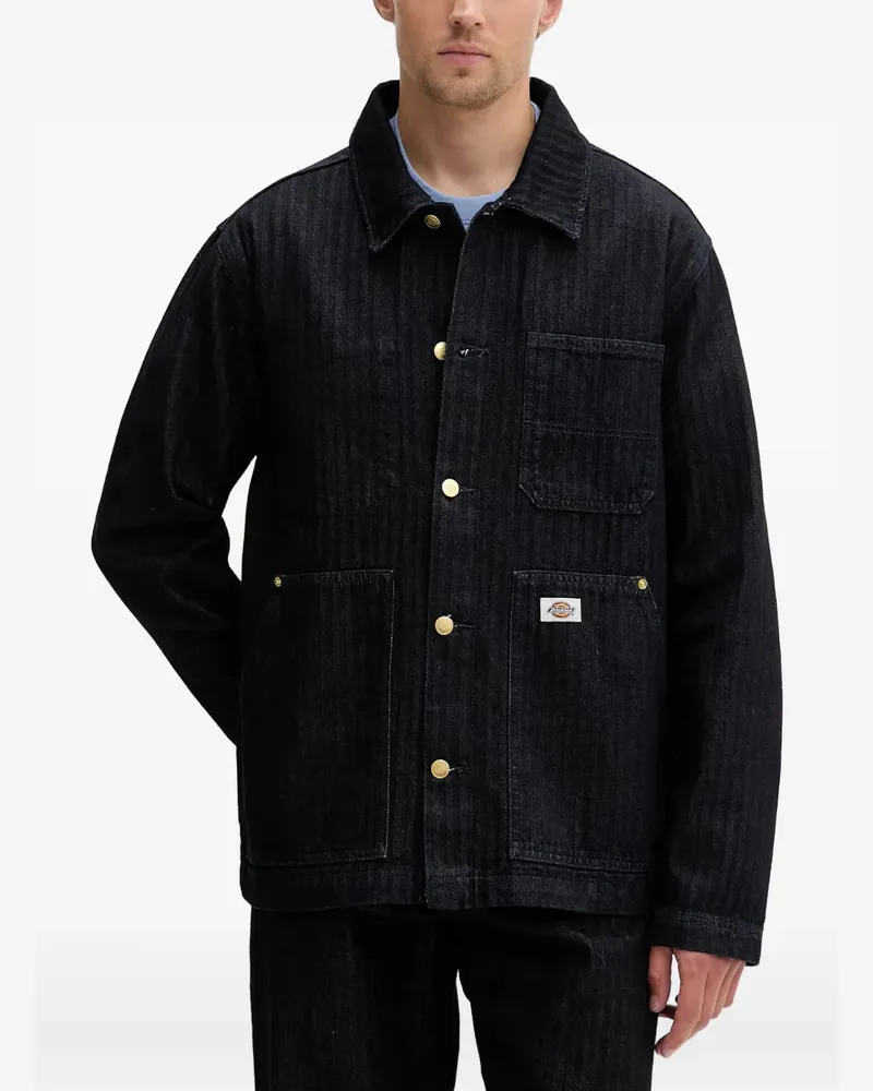 Dickies Selvedge herringbone-pattern denim jacket - Blau Blau