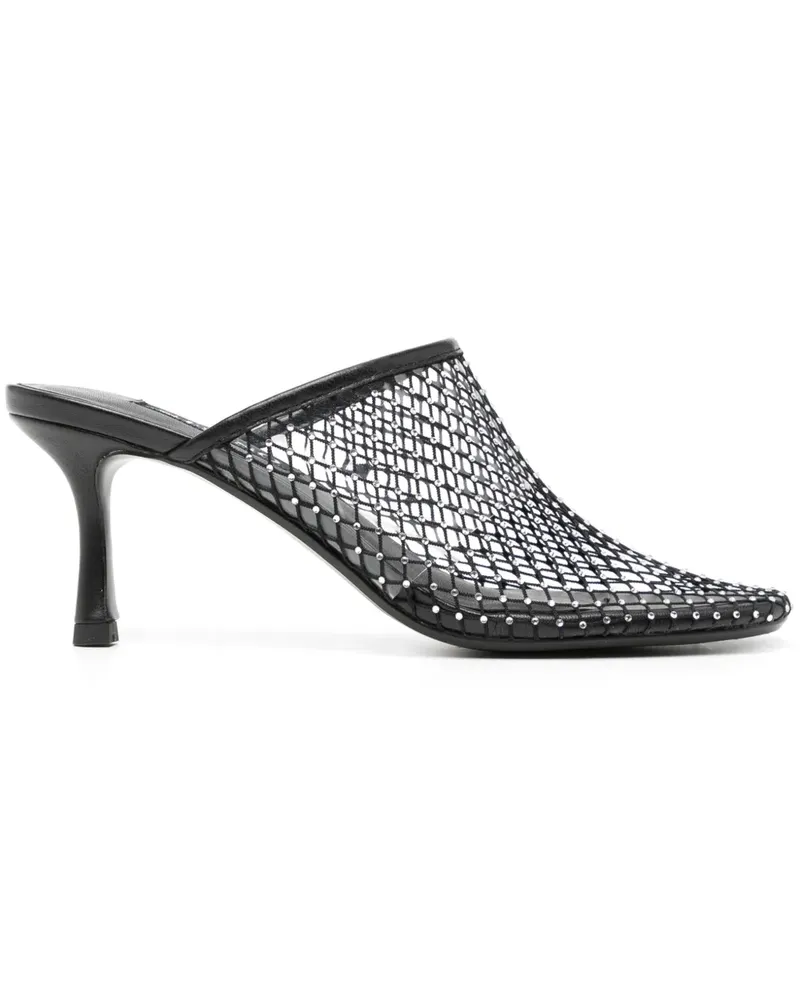 SENSO Pam Mules 70mm - Schwarz Schwarz