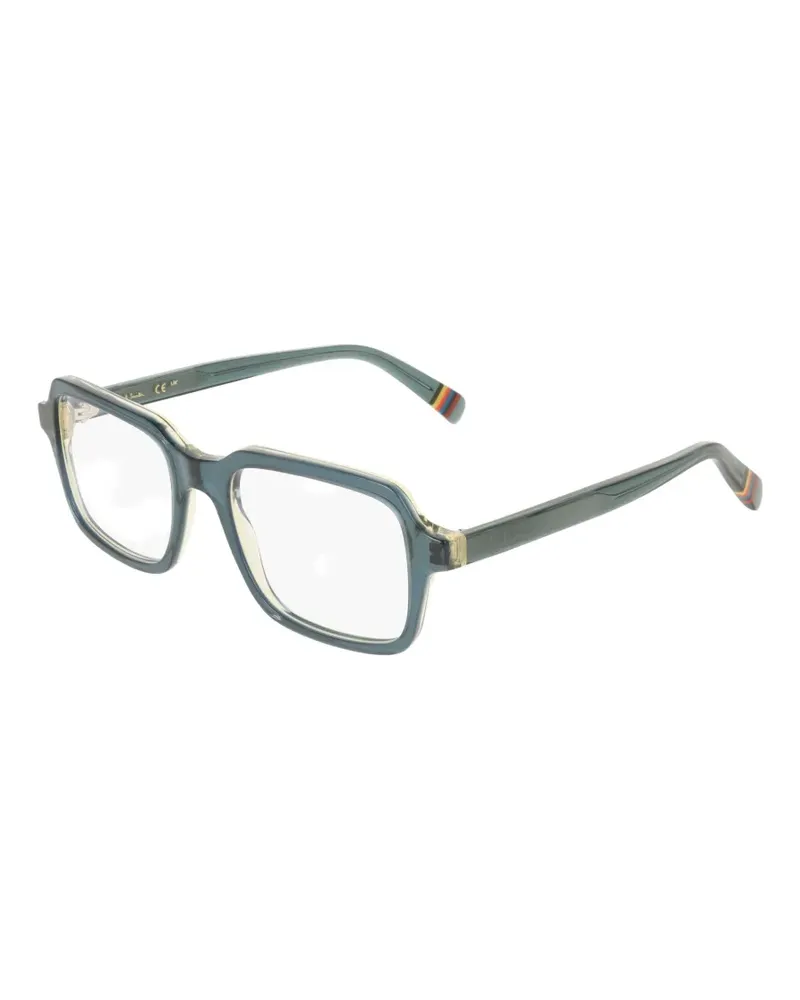 Paul Smith Norroy Brille mit eckigem Gestell - Blau Blau
