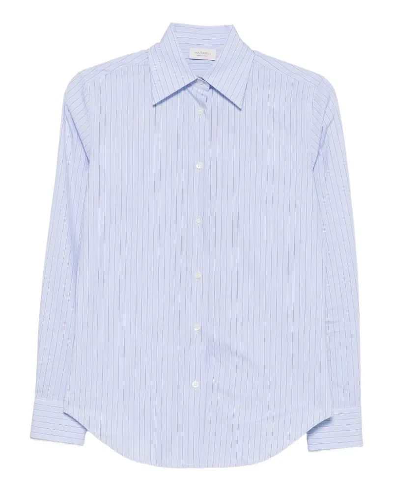MAZZARELLI striped-print shirt - Blau Blau