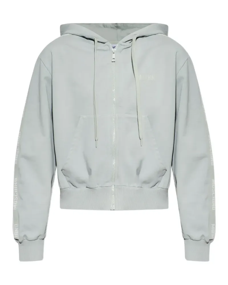 Moschino zip-up hoodie - Blau Blau