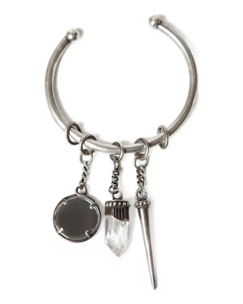 Ann Demeulemeester Arto charm-embellished bracelet - Silber Silber