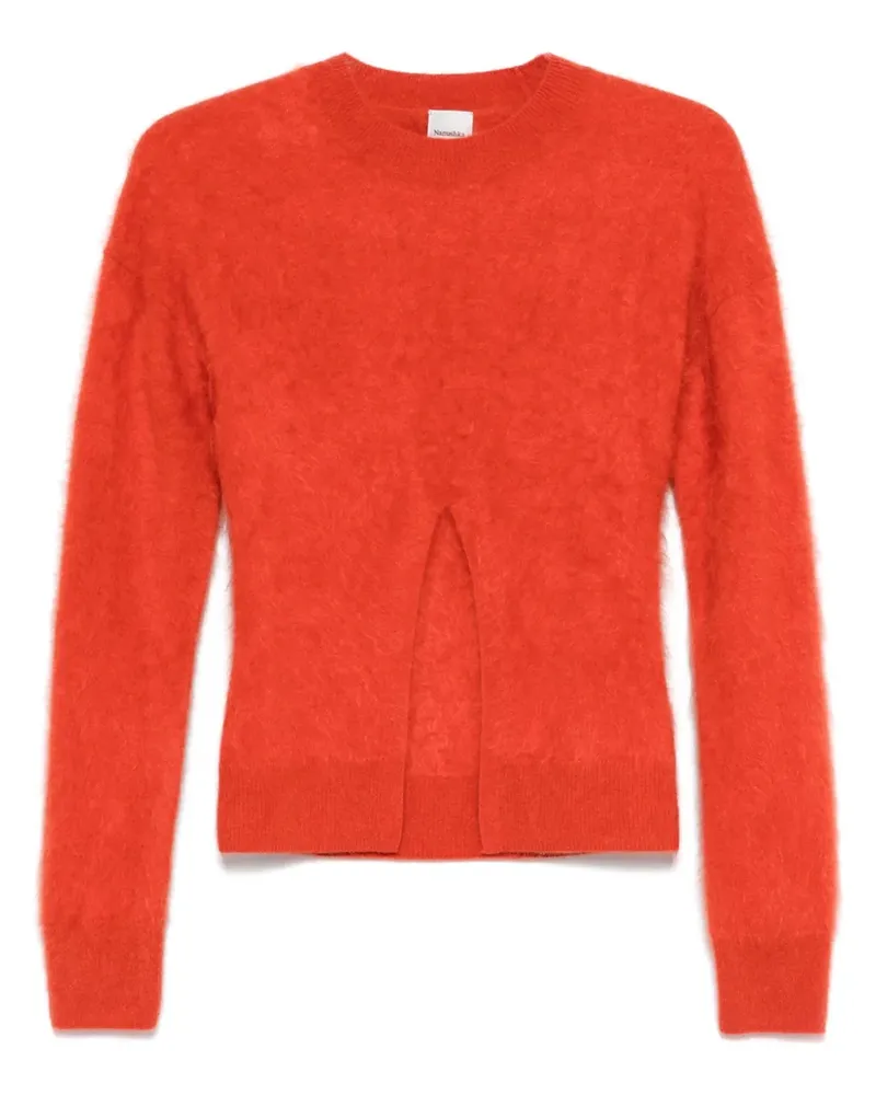 Nanushka Pullover mit Cut-Out - Rot Rot