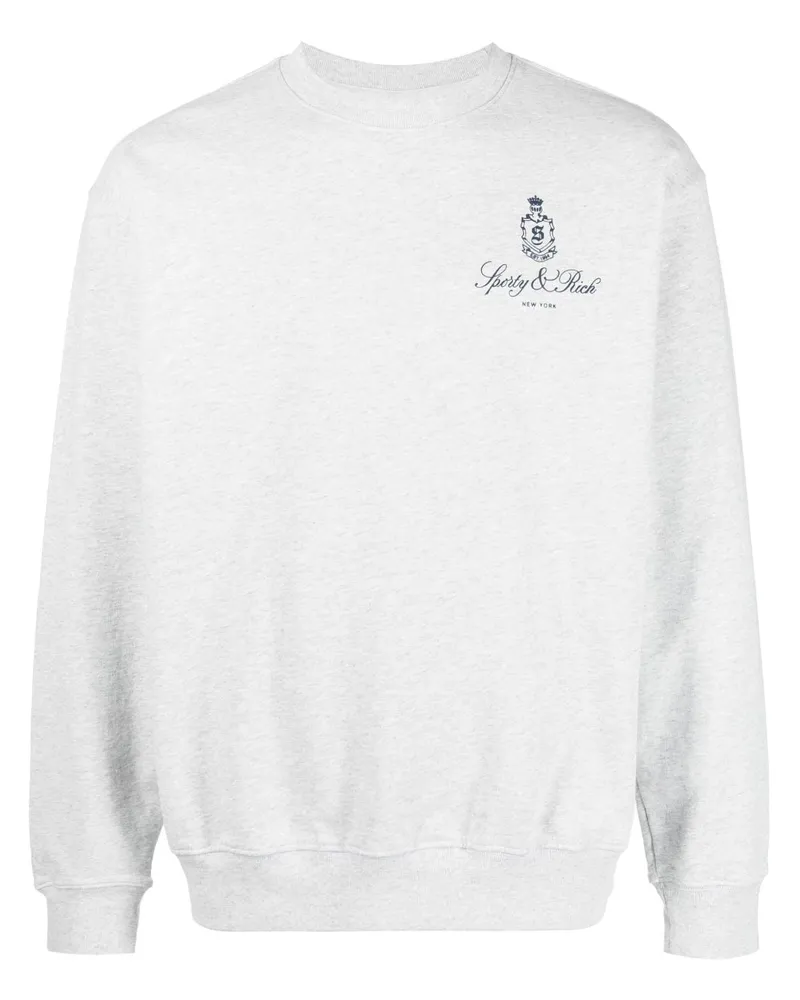 SPORTY & RICH Vendome Sweatshirt - Grau Grau
