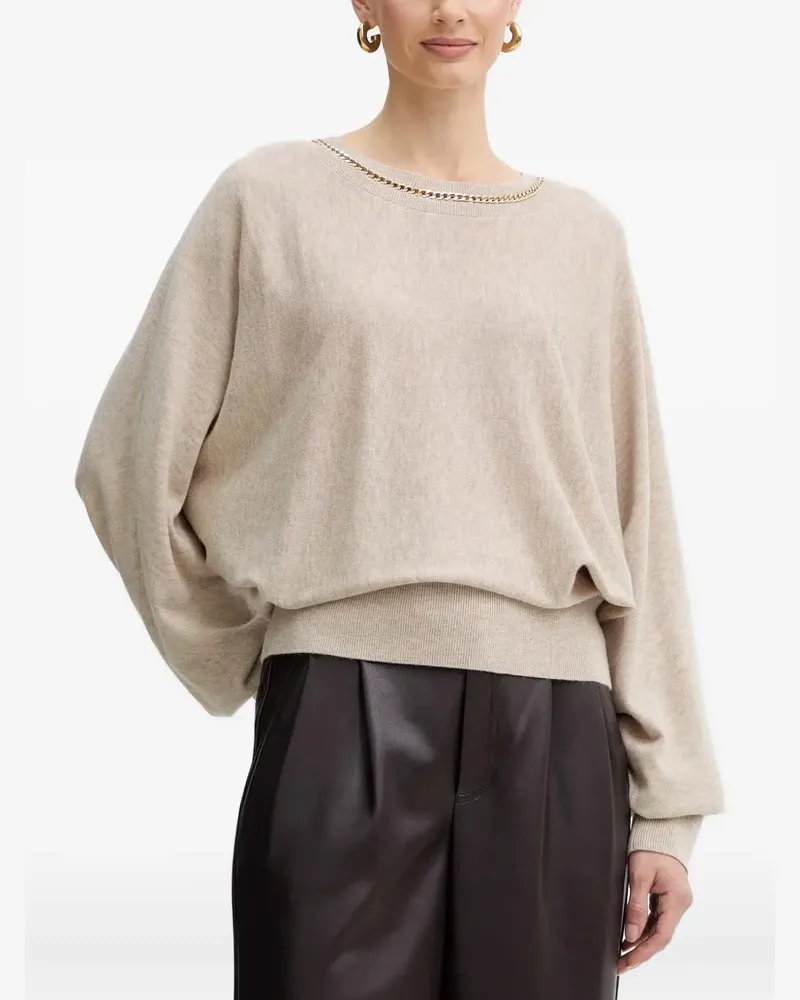 Guess x Marciano Pullover mit Kettendetail - Nude Nude