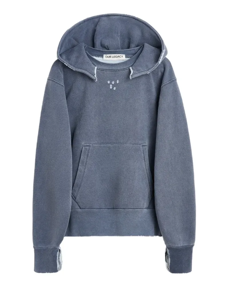 Our Legacy Relic Hoodie - Blau Blau