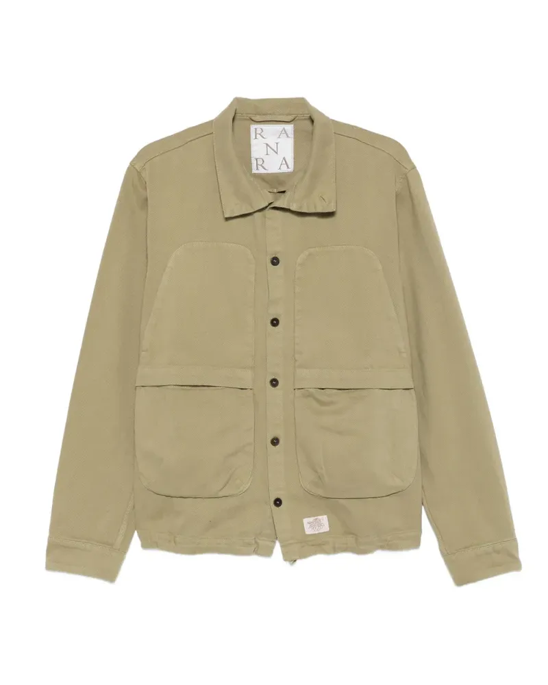 RANRA Jacke mit Klappentasche - Grün Grün