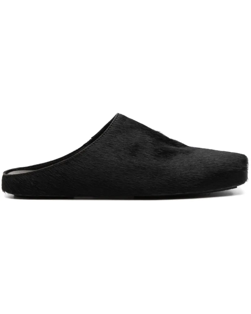 Uma Wang Ballett-Slipper - Schwarz Schwarz