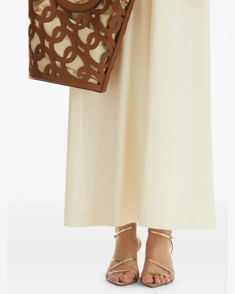 Oscar de la Renta Beuteltasche aus Leder - Braun Braun