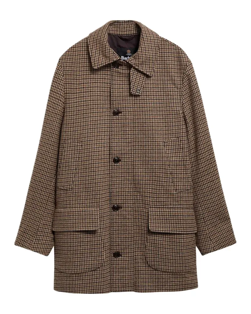 Barbour Modified Border Wolljacke - Braun Braun