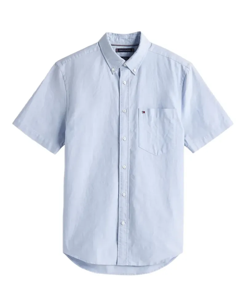 Tommy Hilfiger Heritage Oxford short-sleeve shirt - Blau Blau