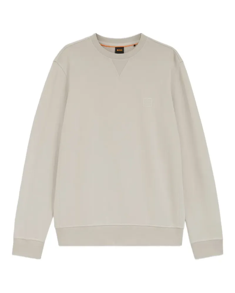 HUGO BOSS Westart Sweatshirt mit rundem Ausschnitt - Nude Nude
