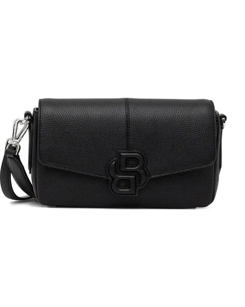 HUGO BOSS Strukturierte Schultertasche - Schwarz Schwarz