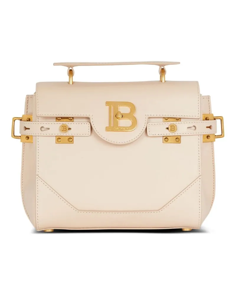 Balmain B-Buzz 23 Handtasche aus Leder - Nude Nude