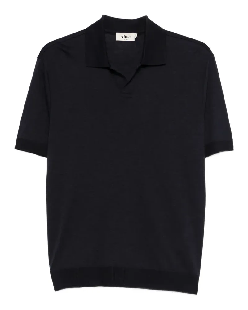 Altea button T-shirt - Blau Blau