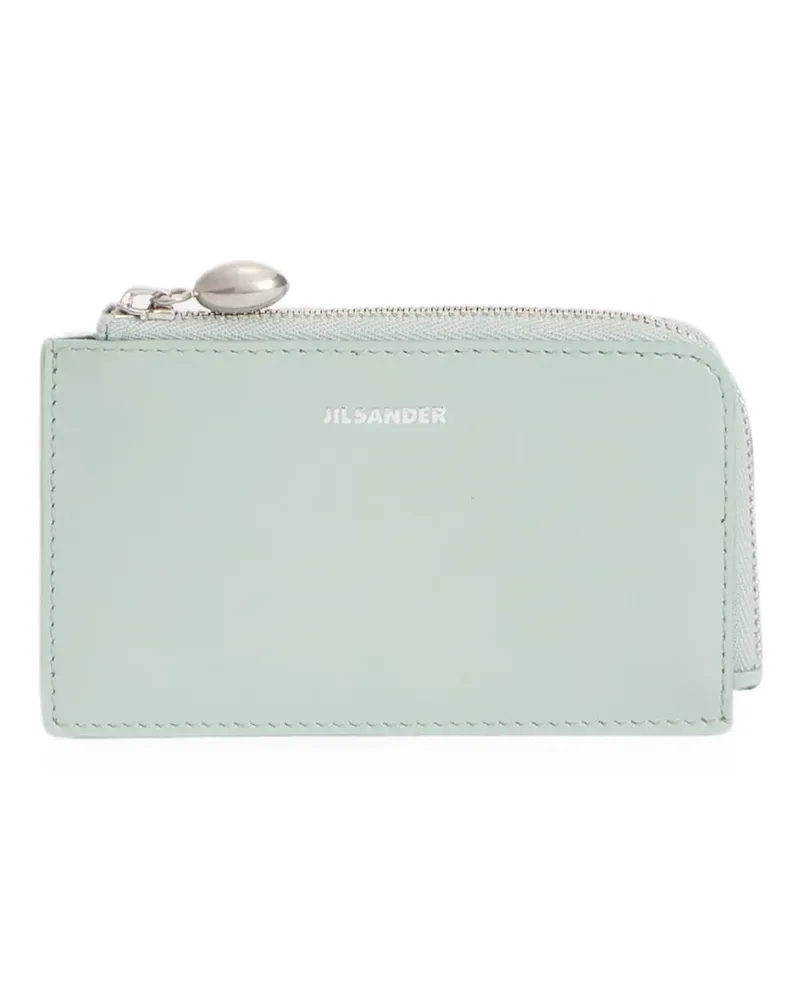 Jil Sander Goji coin purse small - Grün Grün