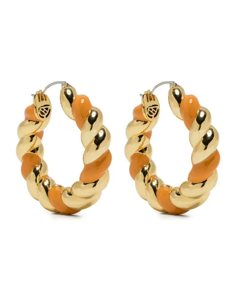 Eddie Borgo Rope Creolen - Gold Gold