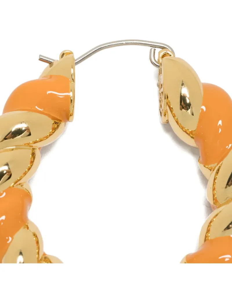 Eddie Borgo Rope Creolen - Gold Gold