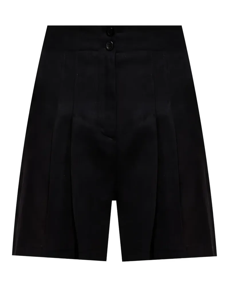 Twin-Set pleated shorts - Schwarz Schwarz