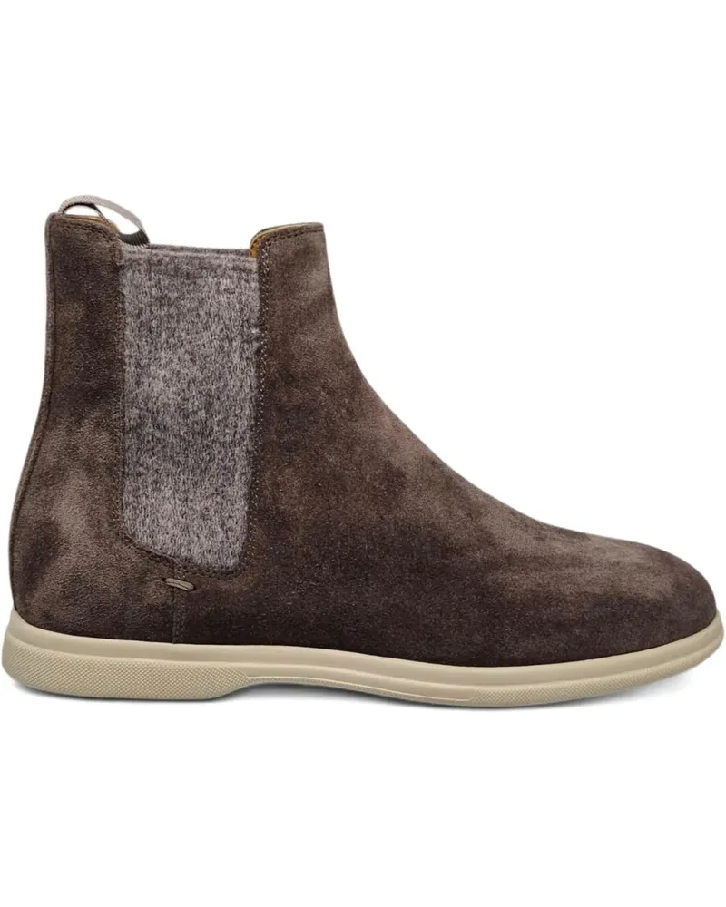 Henderson Stiefel aus Wildleder - Braun Braun