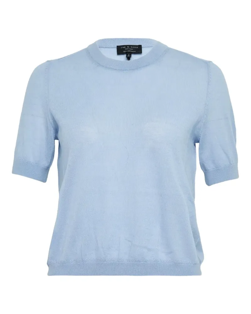 Rag & Bone Adeline cashmere T-shirt - Blau Blau