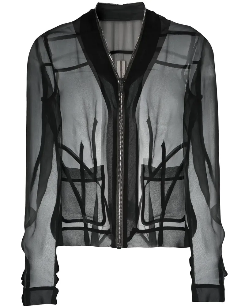 Rick Owens Naska Klaus bomber jacket - Schwarz Schwarz