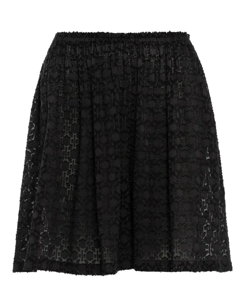 Eres one-shoulder inoubliable shorts - Schwarz Schwarz