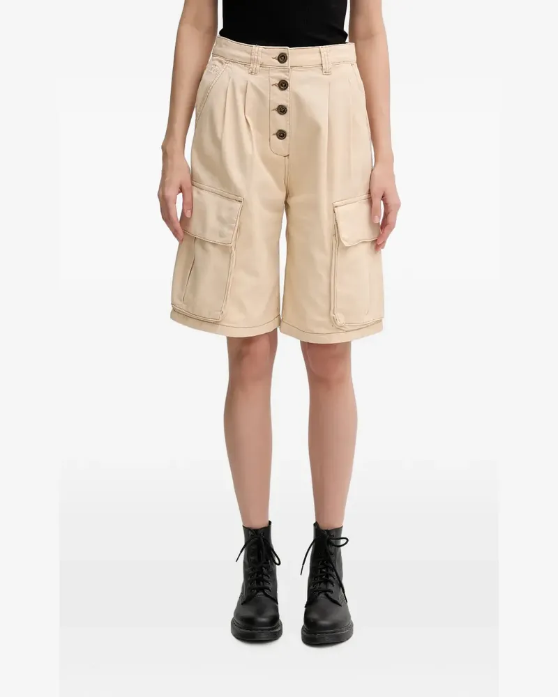 Alpha Industries Sailor button-up cargo shorts - Nude Nude