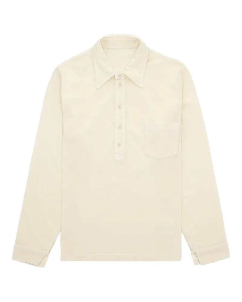 Fortela Grayson long-sleeve polo shirt - Nude Nude