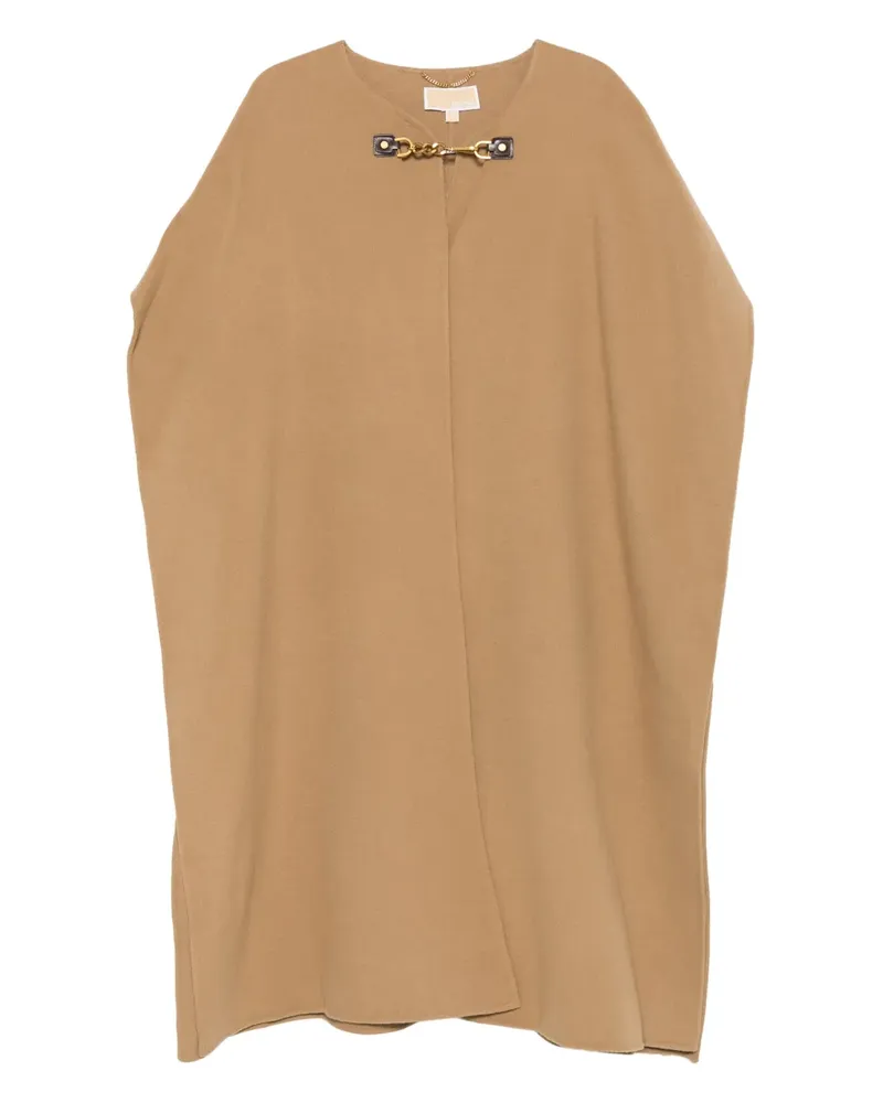 Michael Kors chain detail coat - Nude Nude