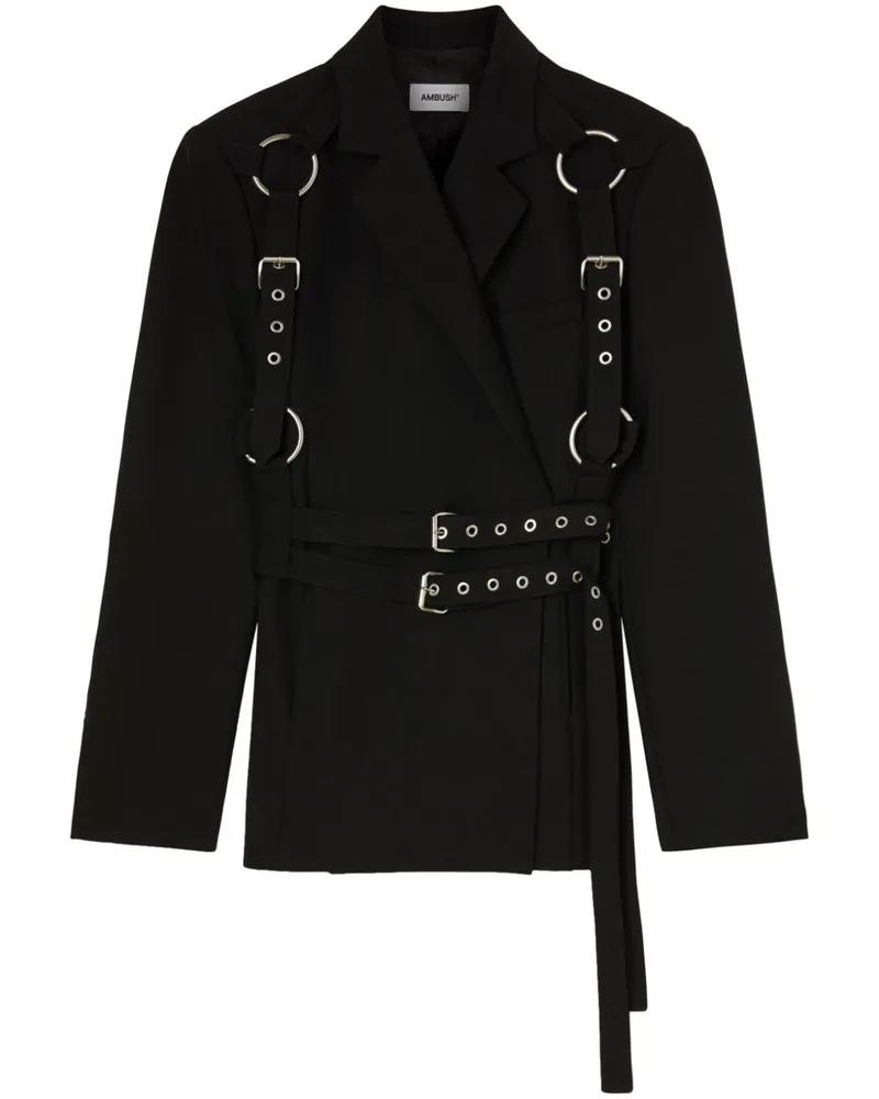 AMBUSH Minikleid im Blazer-Look Schwarz