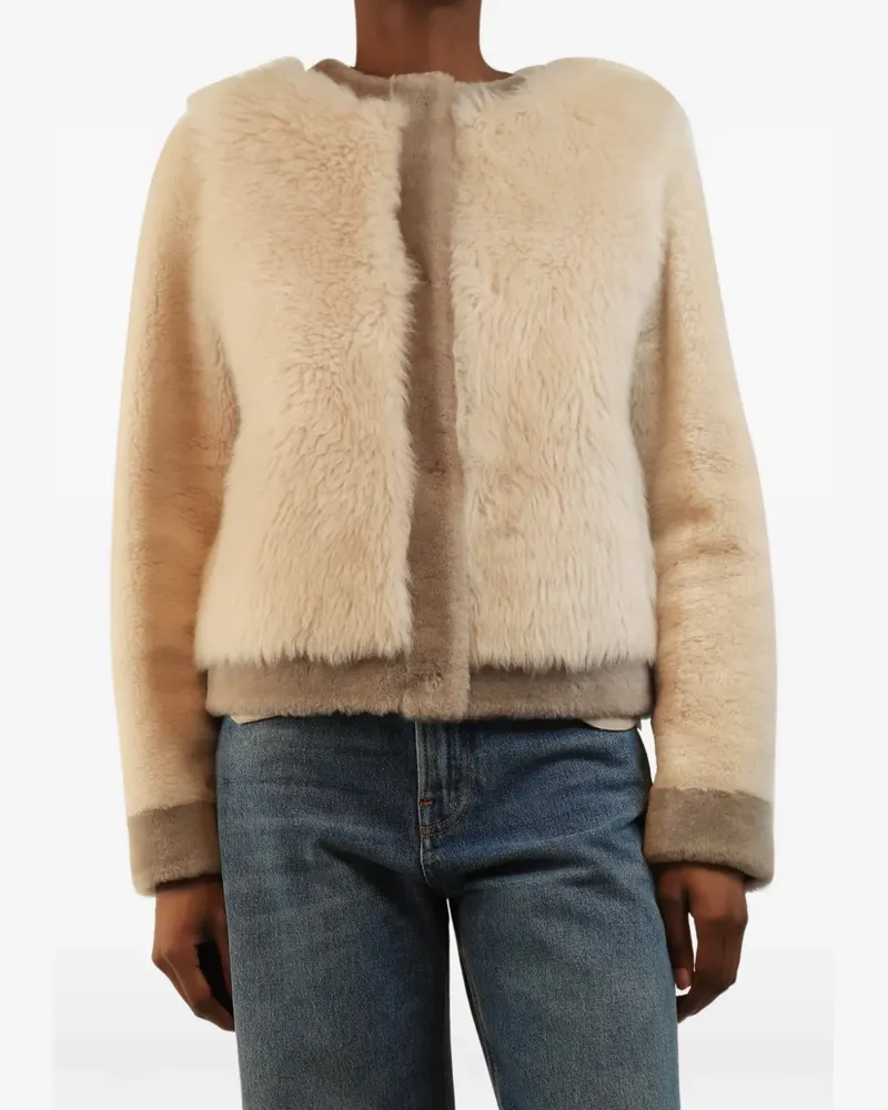 extreme cashmere shearling jacket - Nude Nude