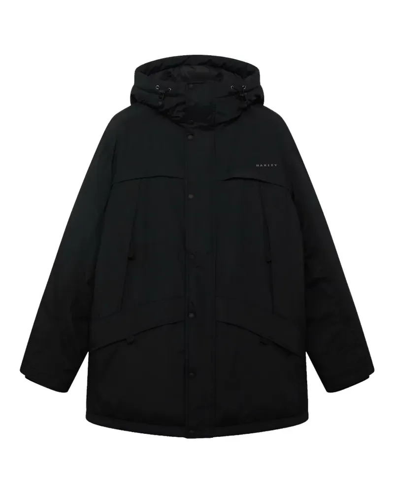 Oakley Mtn Ridge hooded parka - Schwarz Schwarz