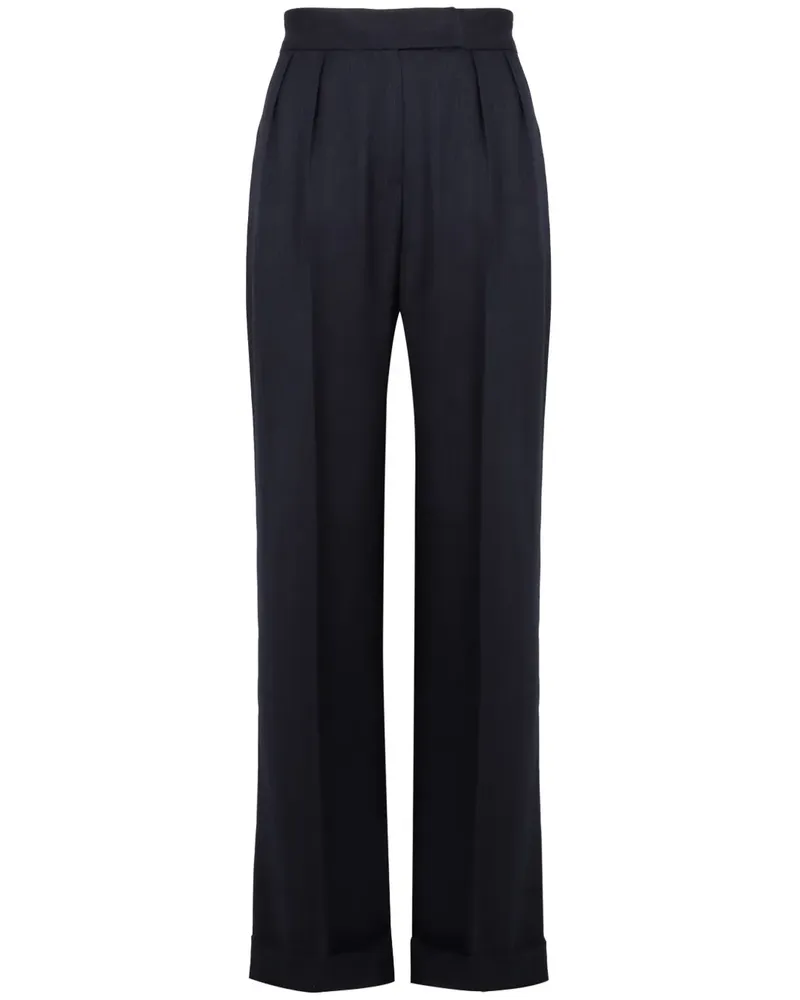 Kiton Hose mit geradem Bein - Blau Blau