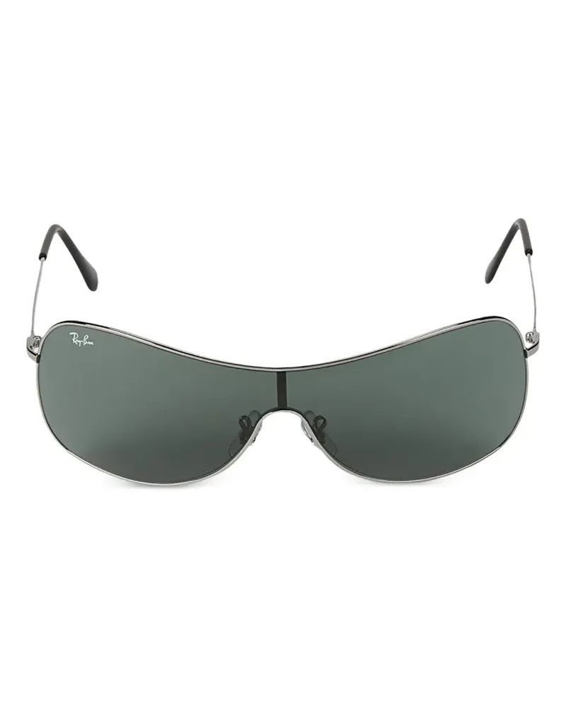 Ray Ban Highstreet Shield-Sonnenbrille - Silber Silber