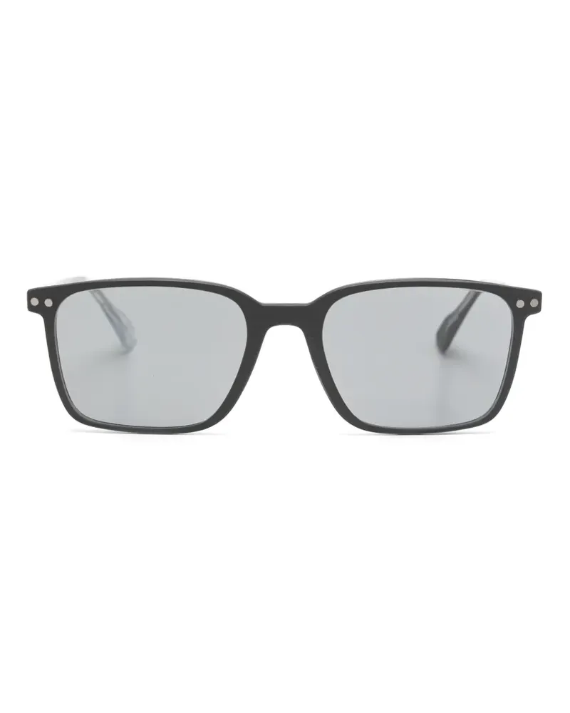 SNOB Milano Brille mit eckigem Gestell - Schwarz Schwarz