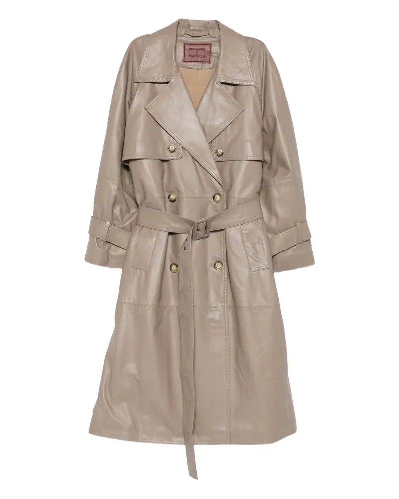MARELLA Trenchcoat mit Gürtel - Nude Nude
