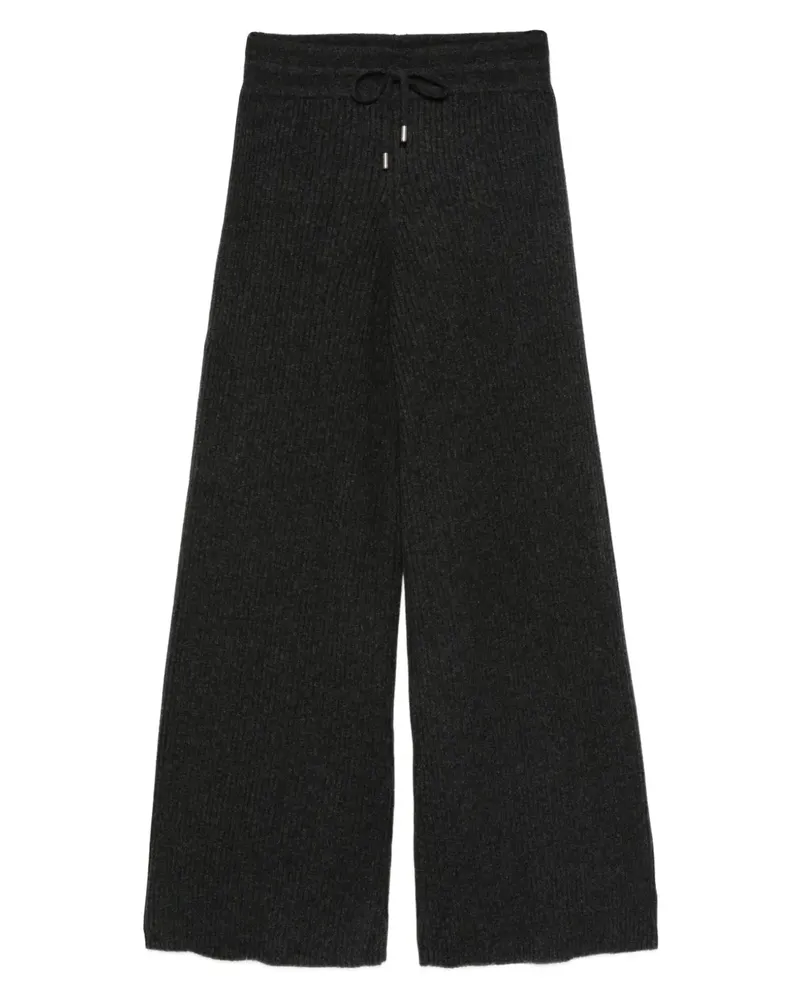 Eric Bompard Gerippte Hose mit Kordelzug - Grau Grau
