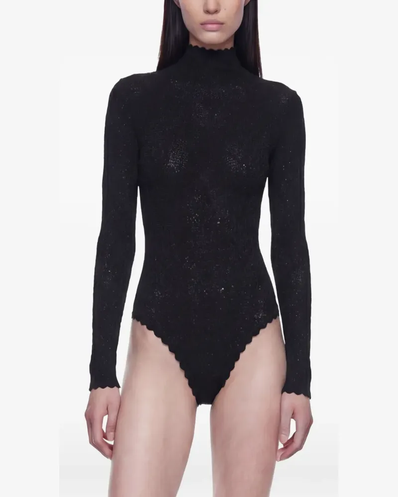 Givenchy Body mit Spitze - Schwarz Schwarz
