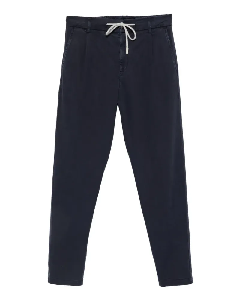 Eleventy Hose mit Kordelzug - Blau Blau