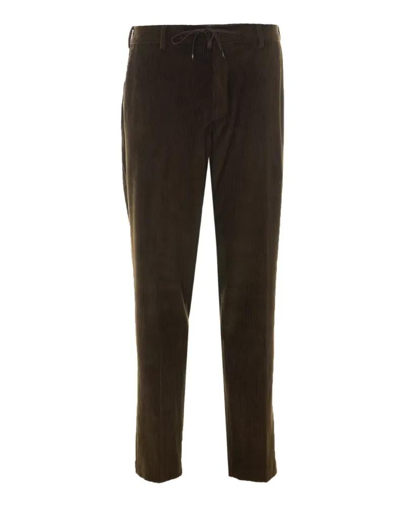 CIRCOLO 1901 Cordhose mit Kordelzug - Grün Grün