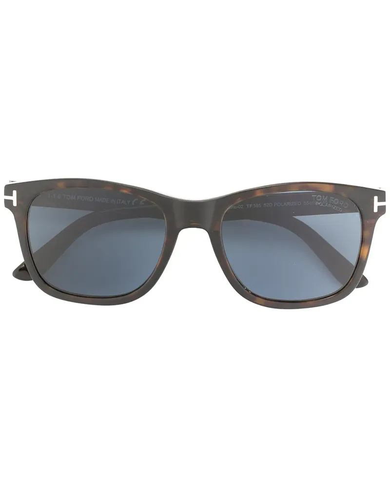 Tom Ford Eckige Sonnenbrille - Braun Braun