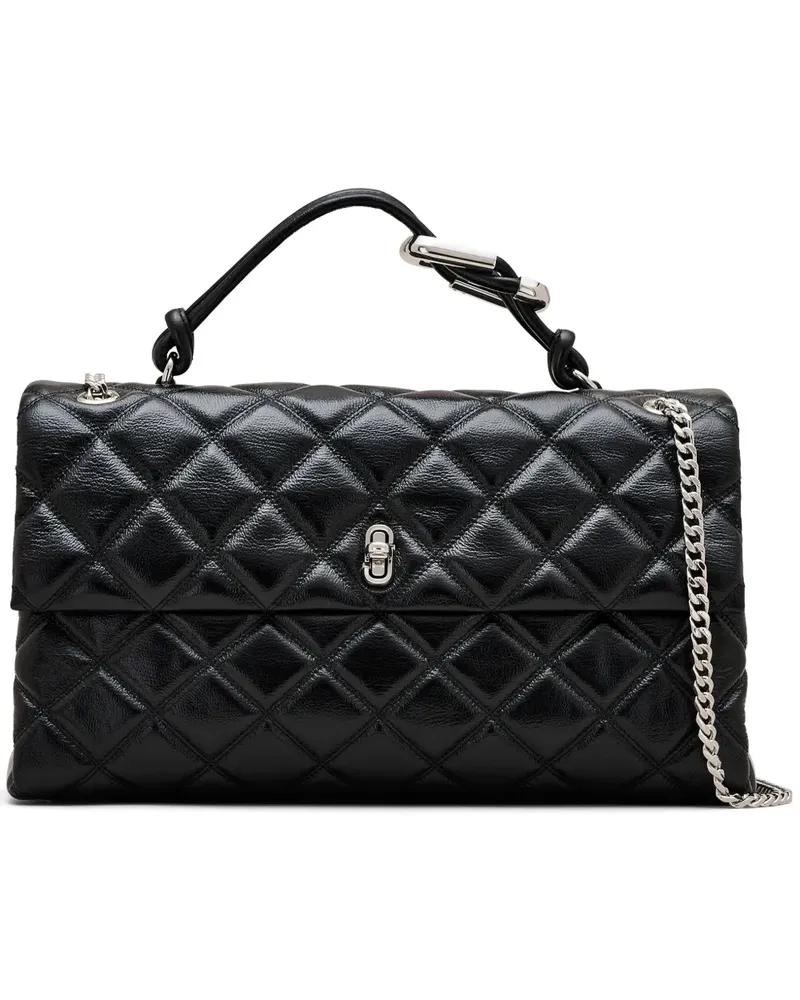 Marc Jacobs The XL Quilted Dual Schultertasche - Schwarz Schwarz