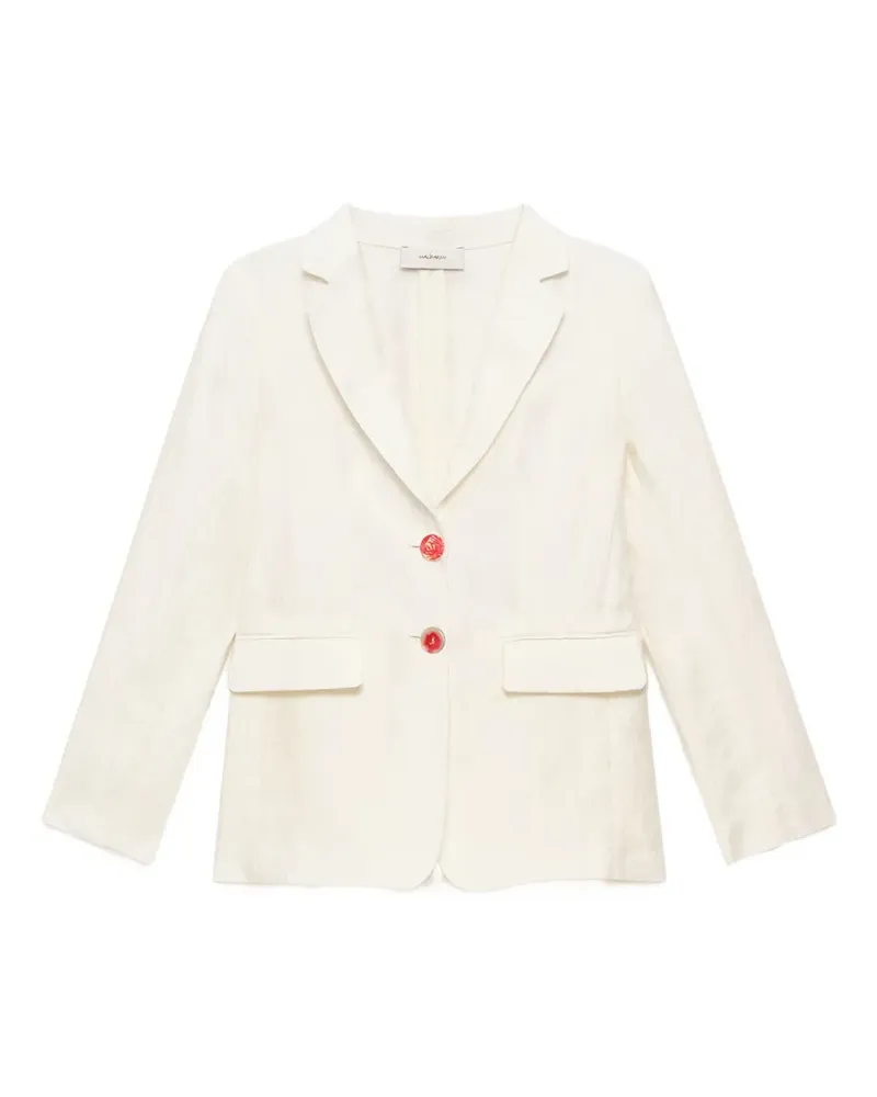 Maliparmi jacquard linen-blend jacket - Nude Nude