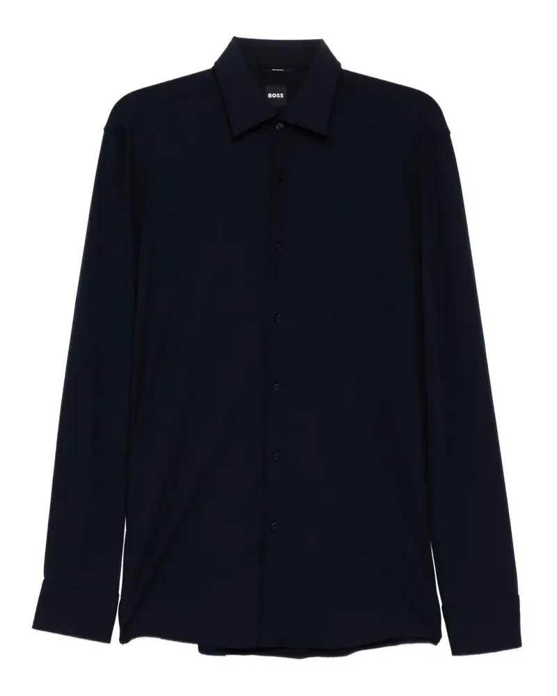 HUGO BOSS Langärmeliges Hemd - Blau Blau
