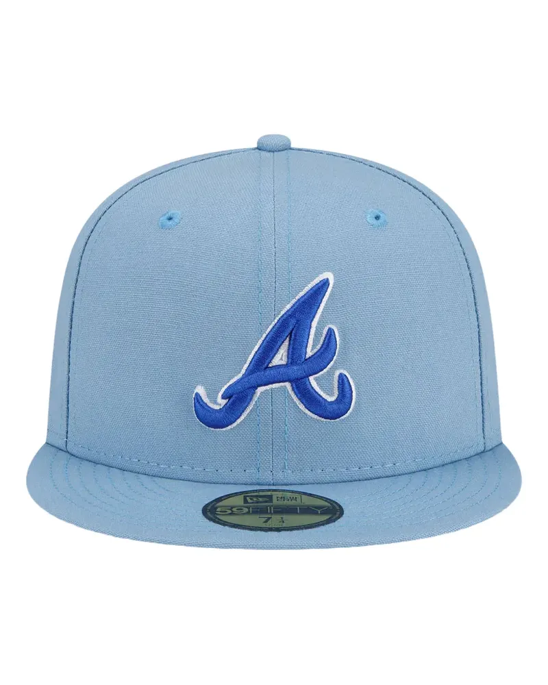 New Era x Atlanta Braves x Eric Emanuel embroidered-logo cap - Blau Blau