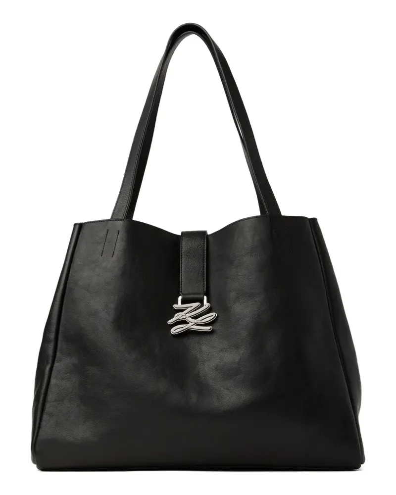Karl Lagerfeld Großer Shopper - Schwarz Schwarz