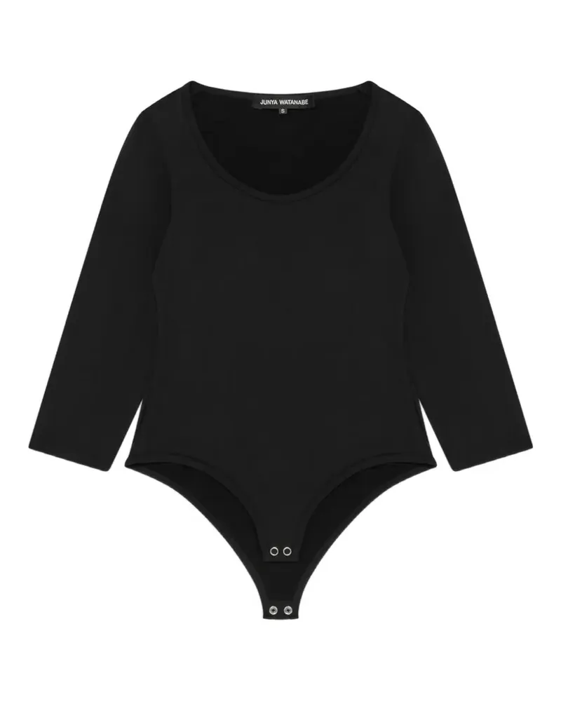 Junya Watanabe long-sleeve bodysuit - Schwarz Schwarz