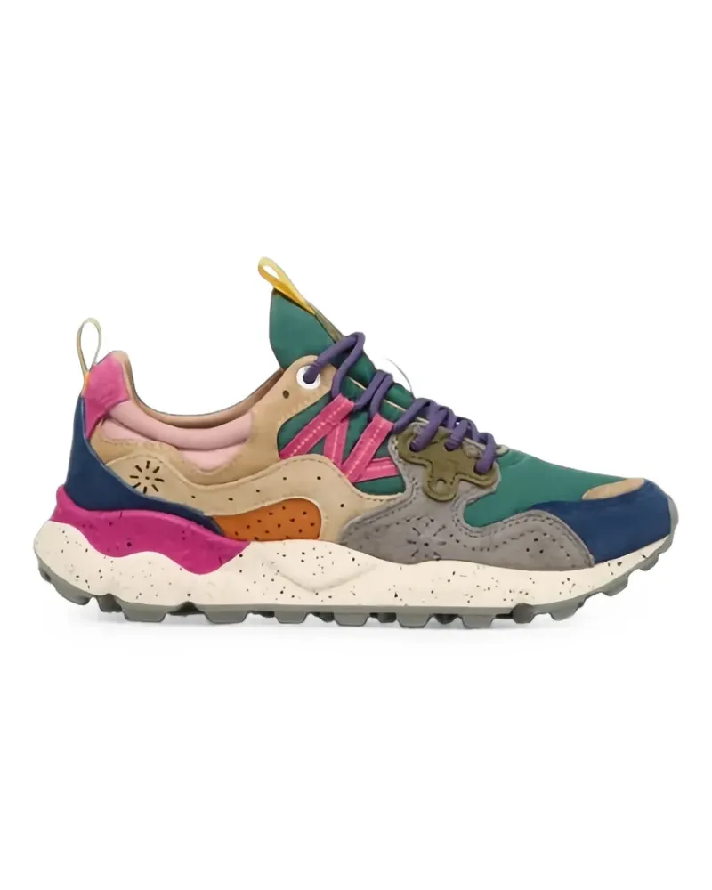 Flower MOUNTAIN perforated low-top sneakers - Grün Grün
