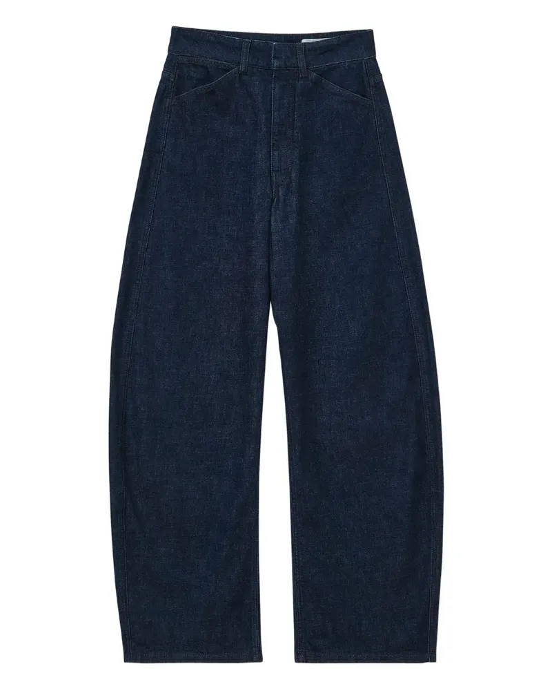 Christophe Lemaire Jeans mit hohem Bund - Blau Blau